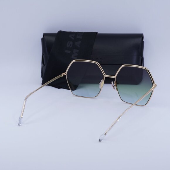 Final Price! Isabel Marant IM 0119/S 0000 IB Gold/Green Sunglasses - Picture 11 of 11